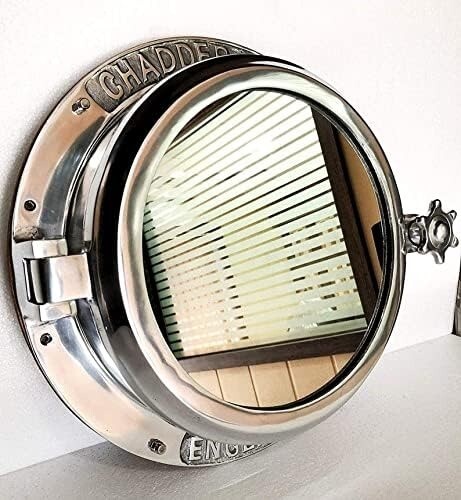 Porthole mirror antique - porthole,