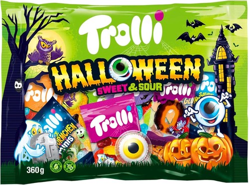 Trolli halloween sweet sour - halloween, &