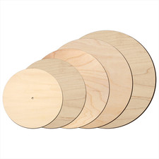 Wooden Clock Face Blank Round