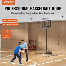 Basketball Hoop, 4-10 Ft