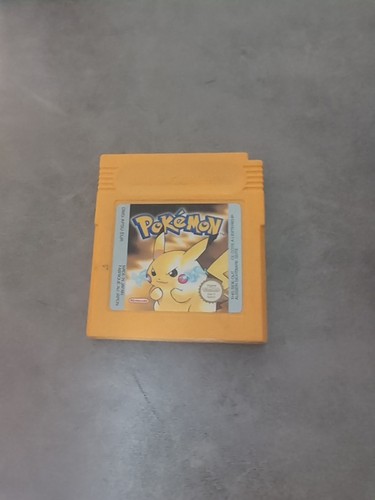 Pokémon yellow gameboy game - yellow,