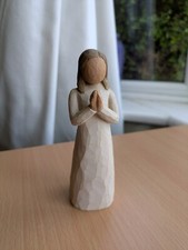 Willow Tree Figure Sisters By Heart, Praying Girl, Demadaco c. 2000, Susan Lordi