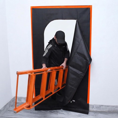Anti dust door zip cover - anti-dust,