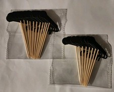 Black Glitter Microphone Silhouette 20 Cupcake Picks