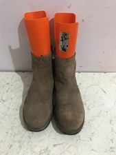 Wrangler genuine suede size 8/ 42 mens ankle chelsea taupe  boots shoes - EA