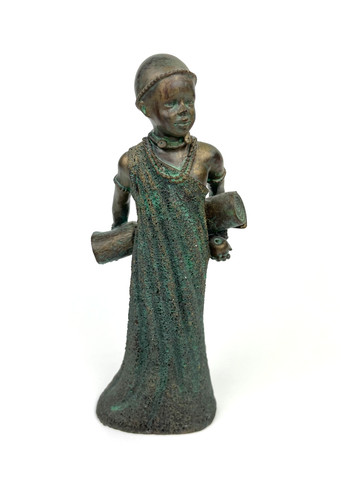 Vintage maasai girl - girl, figurine