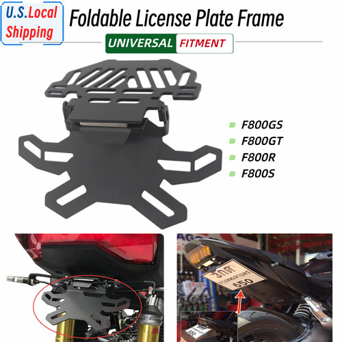 Foldable license plate frame - license,