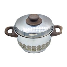 Vintage Fissler Pot Made in West Germany 18cm Silver Series Solar 70s Style