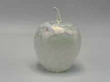 Iridescent Art Glass Apple