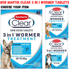 Bob Martin Clear 3 In 1 Wormer
