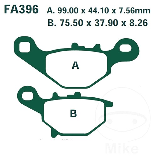 Ebc sfa brake - ebc, pads