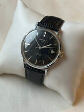 Men's Vintage Oriosa Manual Wind Watch Black Dial ETA Movement SERVICED