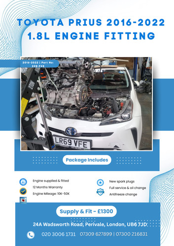 Toyota prius 2016 2022 - 1.8l, 2016~2022