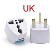 Universal Travel Adapter US UK AU to EU Plug Converter 2 Pin Europe Power Socket