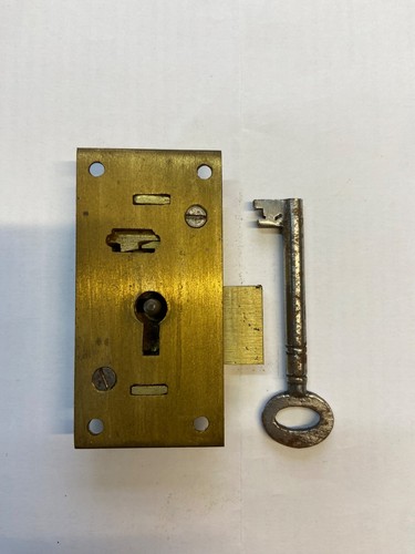 Vintage brass lever - 2,