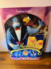 Package Damage VINTAGE 1993 Mattel Disney Aladdin Genie Fashion Doll Accessories