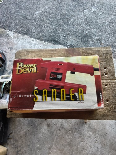 Power devil orbital sander - orbital,