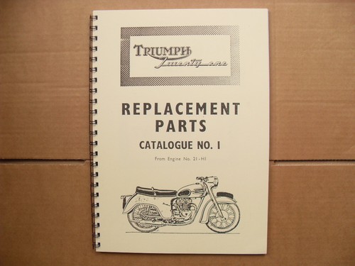 Triumph t21 3ta parts book - t21-3ta,