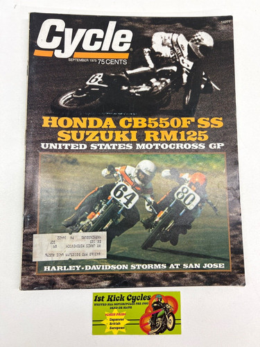 Cycle magazine september - cycle,