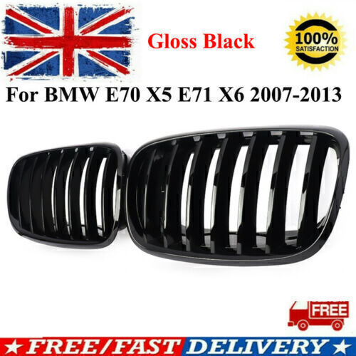 Front kidney grilles single - front,