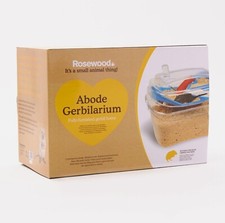 Gerbilarium, Fully Furnished Multi Level Gerbil Home/Cage 55x38cm Rosewood