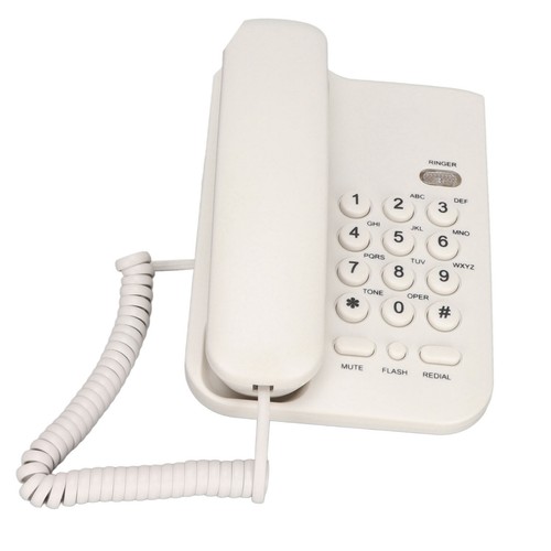 Wall mounted wired - mounted, telephone