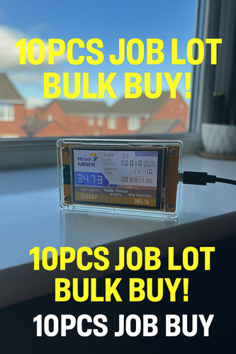Bulk 10pcs nerd miner solo - miner,