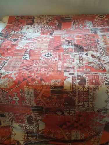 Ethnic kilim red - kilim, fabric