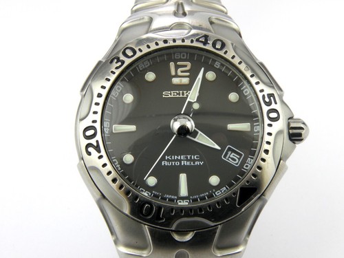 Gents seiko kinetic auto relay - gents,