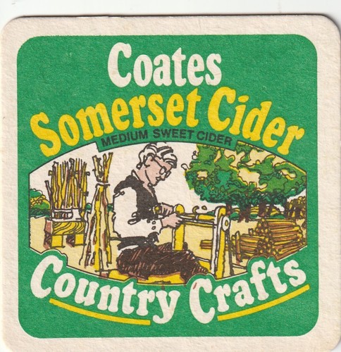 Beer mat coates cider - cider,
