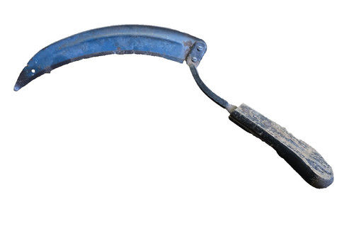 Vtg handheld scythe sickle - vtg,