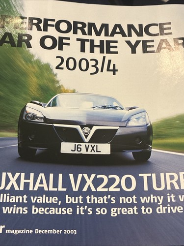 Vauxhall vx220 car - vx220, sales