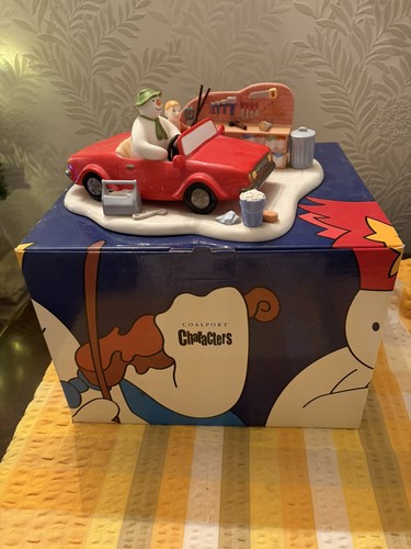 Coalport the snowman figurine - coalport,