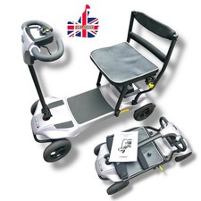 PRIDE 4 Wheel GOGO HS 186E Mobility Fold Up Chargeable Scooter With Instructions