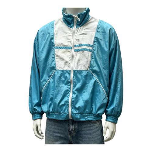 Vintage 80s jacket mens blue - 80s,