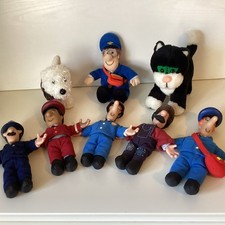postman pat plush toy bundle bonnie dog -ted glen  -jess -Pat x3- PC Selby