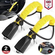 2PCS Seat Belt Lock Steering
