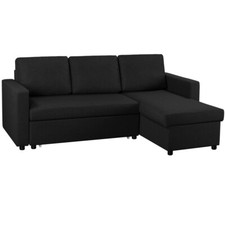 Corner Sofa Bed L-Shaped Sofa Sectional Sofa with Chaise & Storage
