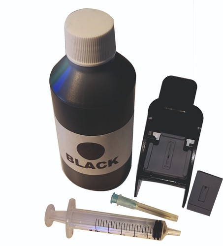 Ink refill kit 100ml black - ink,
