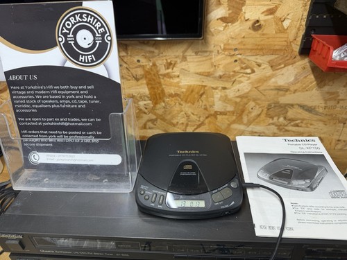 Technics portable player - cd,