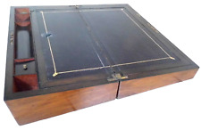 Writing Slope box Walnut Victorian 19th century