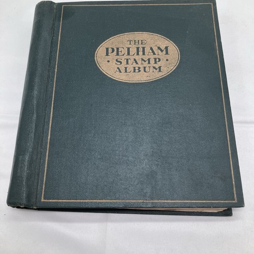Pelham stamp album - stamp, with