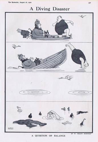 Heath robinson a - w., diving