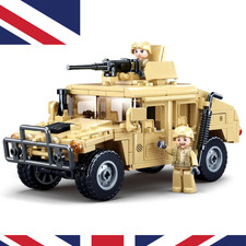 265PCS WW2 Military SWAT Assault Vehicle Building Blocks Army Toy for Boys