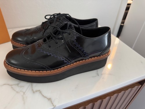Tods black navy platform - tods,