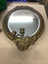 Large Antique Mirror With