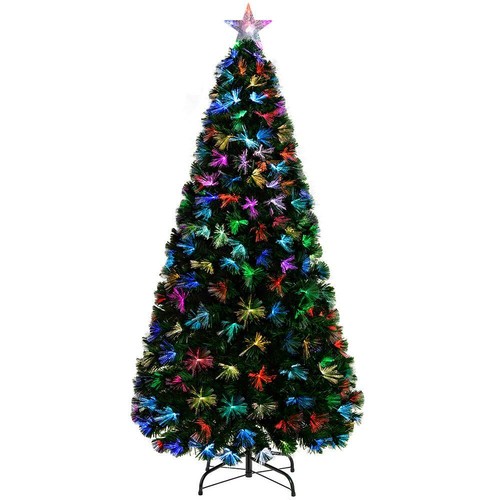 Pre lit christmas tree - lit,