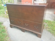 Antique Oak Coffer.