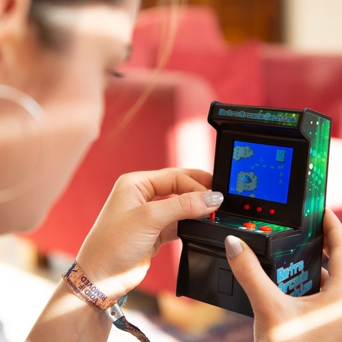 Retro mini arcade - machine, 80's