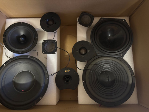 Hifi speaker drivers x10 - hifi,